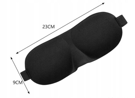 MASKA OPASKA NA OCZY DO SPANIA KOMFORT 3D