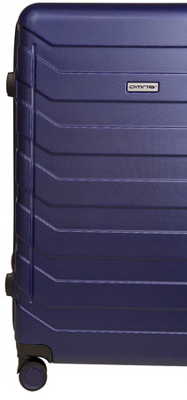 Zestaw 3 solidnych walizek podróżnych bagaż kufer lekka samolot 94L+63L+40L