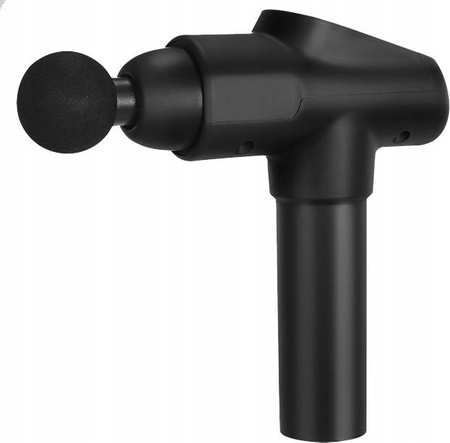 PISTOLET DO MASAŻU BEZPRZEWODOWY 100W + 8 KOŃCÓWEK