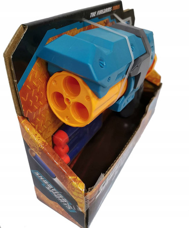 PISTOLET WYRZUTNIA DO NERF MAGAZYNEK + 3 STRZAŁKI