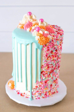 RĘKAW CUKIERNICZY DEKORATOR TORTÓW SILIKON 72 ELEM