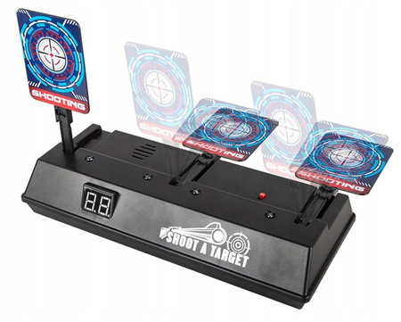 TARCZA ELEKTRYCZNA DO WYRZUTNI NERF CEL STRZELNICA