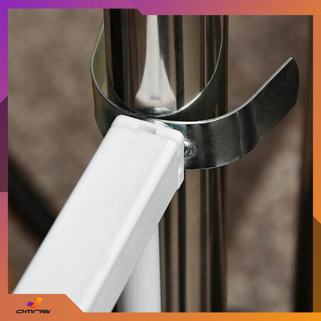 2x mocowanie uchwytu do barierki ochronnej – adapter do słupka/profilu