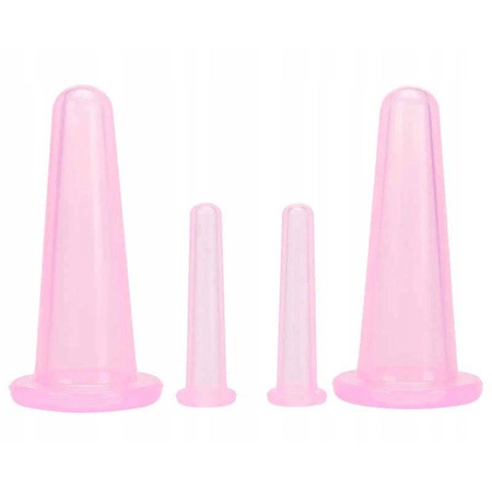 Bańki silikonowe do masażu twarzy i ciała CELLULIT