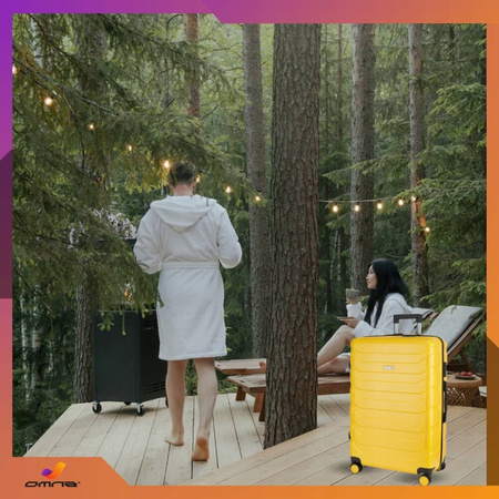 Walizka mała podróżna solidna torba bagaż kufer lekka kółka samolot 40L