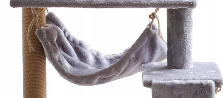 DRAPAK DLA KOTA WIEŻA LEGOWISKO DOMEK 5 POZIOMÓW