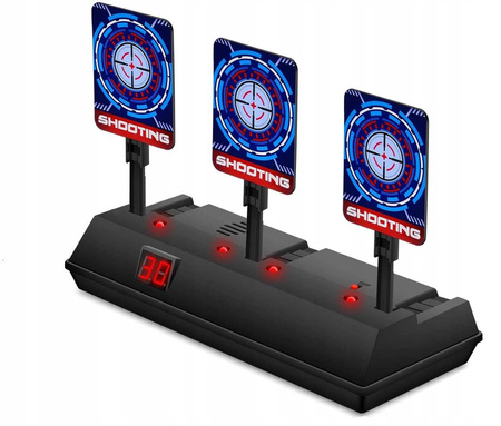 TARCZA ELEKTRYCZNA DO WYRZUTNI NERF CEL STRZELNICA