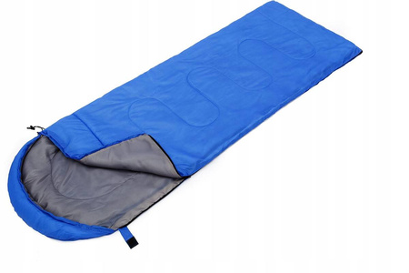 ŚPIWÓR TURYSTYCZNY ZIELONY CIEPŁY 210x75cm