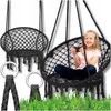 Fotel wiszący huśtawka bocianie gniazdo do domu, ogrodu na taras dla dzieci