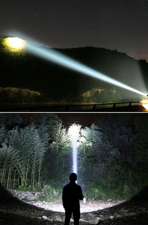 LATARKA SZPERACZ AKUMULATOROWA LED XM-L T6 USB