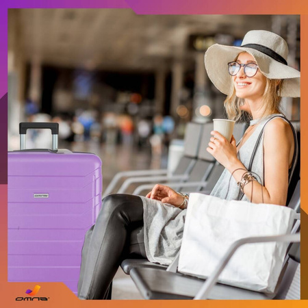 Walizka duża podróżna solidna torba bagaż kufer lekka kółka samolot 94L