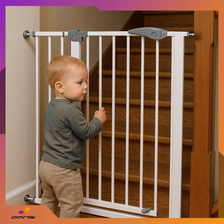 Bramka zabezpieczająca barierka ochronna na schody drzwi rozporowa płotek