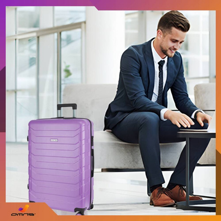 Walizka mała podróżna solidna torba bagaż kufer lekka kółka samolot 40L