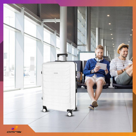 Walizka podróżna na kółkach duża XXL torba bagaż kufer kółka dla dzieci 94L