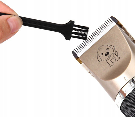 SREBRNA MASZYNKA DO STRZYŻENIA PSÓW ZWIERZĄT 35W