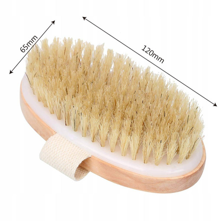 Szczotka do masażu ciała na sucho TAMPICO AGAWA