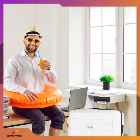 Walizka mała podróżna kabinowa na kółkach torba ABS kuferek dla dzieci 40L