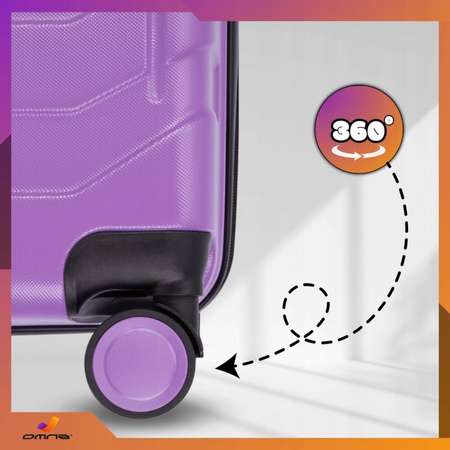 Walizka duża podróżna solidna torba bagaż kufer lekka kółka samolot 94L