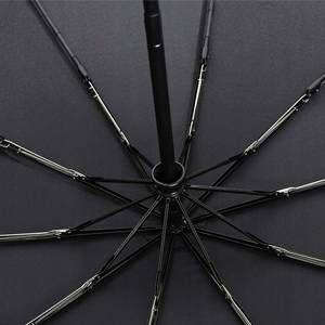 PORZĄDNY PARASOL PARASOLKA AUTOMAT SKŁADANY WŁÓKNO