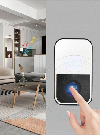 DZWONEK BEZPRZEWODOWY Q199 WODOODPORNY IP44