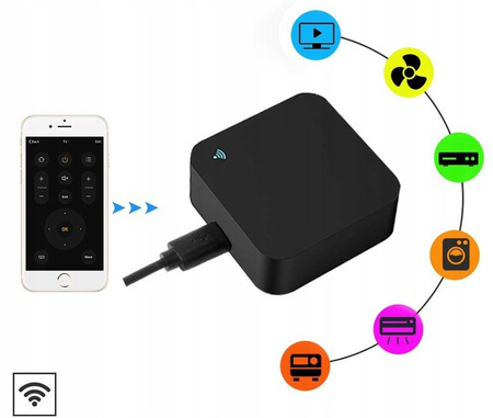 Inteligentny SMART pilot do sterowania IR TV KLIMA