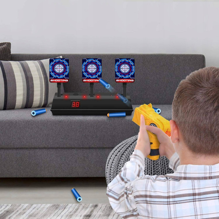 TARCZA ELEKTRYCZNA DO WYRZUTNI NERF CEL STRZELNICA