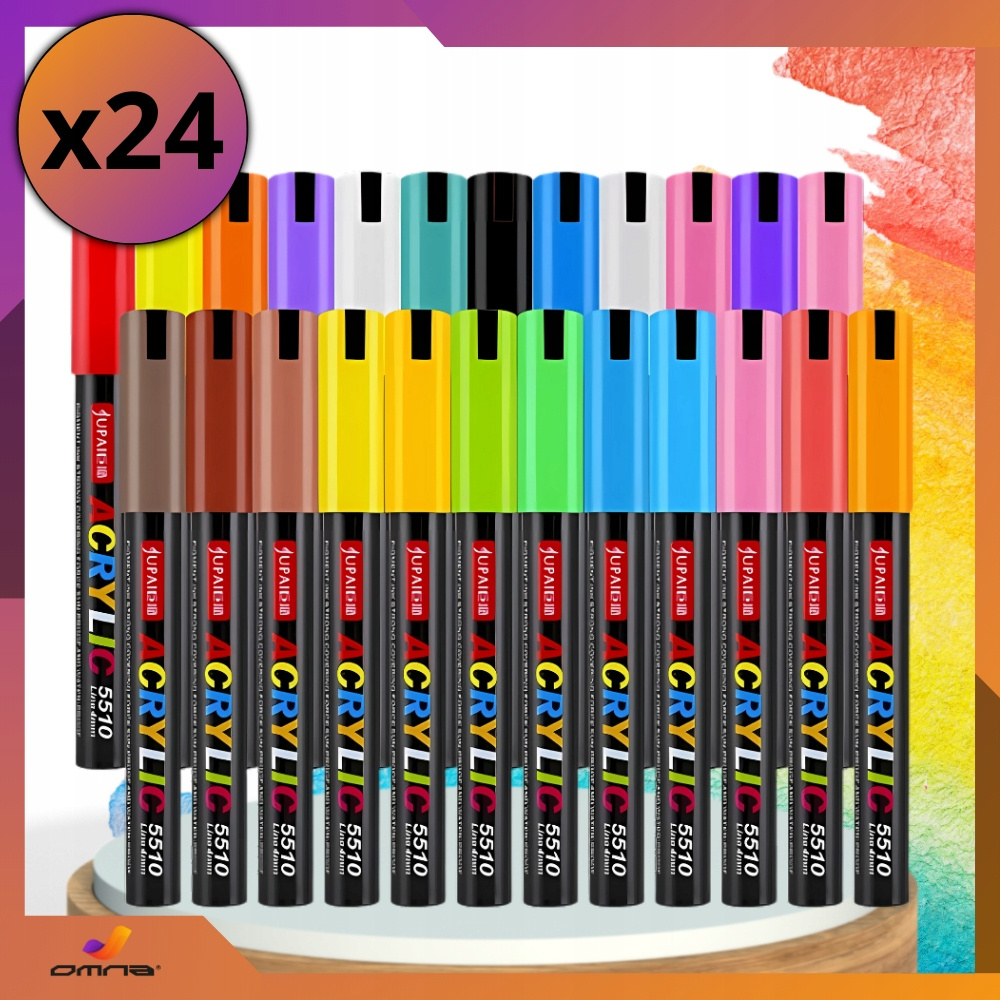 Markery akrylowe pisaki do kamieni szkła drewna wodoodporne guangna 24 szt pol_pl_Markery-akrylowe-pisaki-do-kamieni-szkla-drewna-wodoodporne-guangna-24-szt-1219_3
