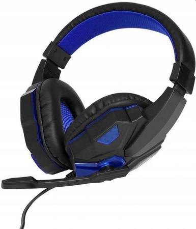 SŁUCHAWKI DLA GRACZY GAMINGOWE LED Mikrofon +COMBO