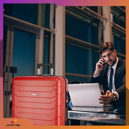 Walizka mała podróżna kabinowa na kółkach torba ABS kuferek dla dzieci 40L