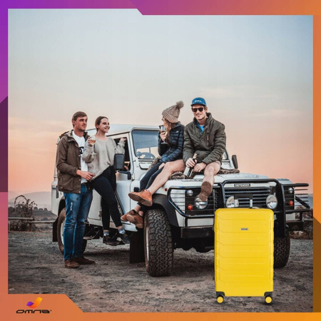 Walizka duża podróżna solidna torba bagaż kufer lekka kółka samolot 94L