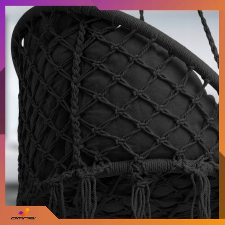 Poduszka na huśtawkę ogrodową bocianie gniazdo na taras fotel krzesło boho