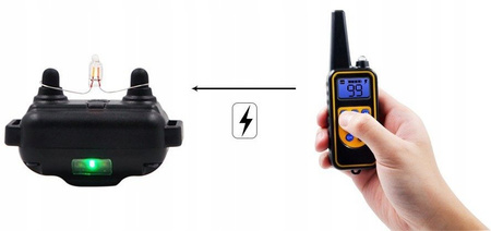 DODATKOWA ELEKTRYCZNA OBROŻA DLA PSA TRENINGOWA