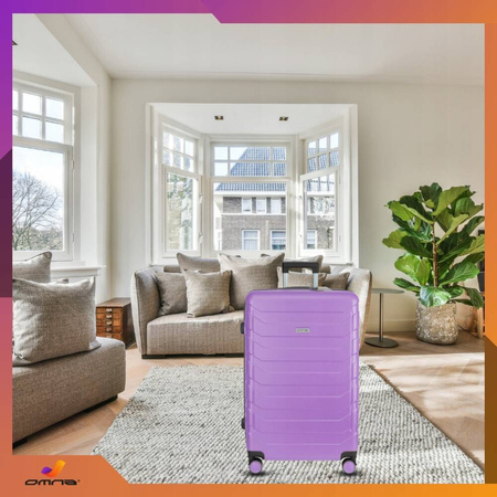 Walizka duża podróżna solidna torba bagaż kufer lekka kółka samolot 94L