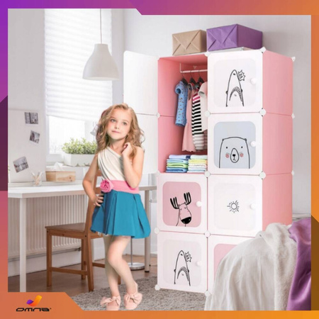 Wieszak Łącznik do Szafy Modułowej 37cm – Drążek na Ubrania Metalowy