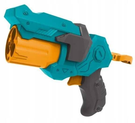 PISTOLET WYRZUTNIA DO NERF MAGAZYNEK + 3 STRZAŁKI