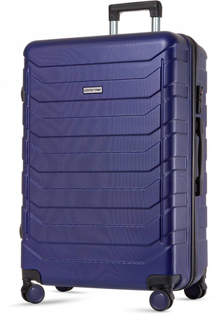 Zestaw 3 solidnych walizek podróżnych bagaż kufer lekka samolot 94L+63L+40L