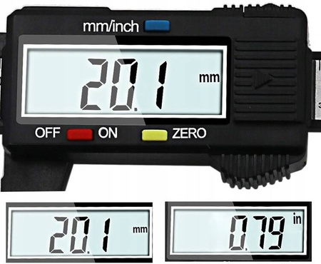 SUWMIARKA ELEKTRONICZNA CYFROWA POMIAROWA LCD 15CM