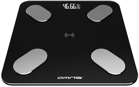 INTELIGENTNA WAGA ŁAZIENKOWA SMART SZKLANA OMNA