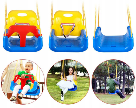 4w1 HUŚTAWKA KUBEŁKOWA MODUŁOWA DLA DZIECI 6m-7lat