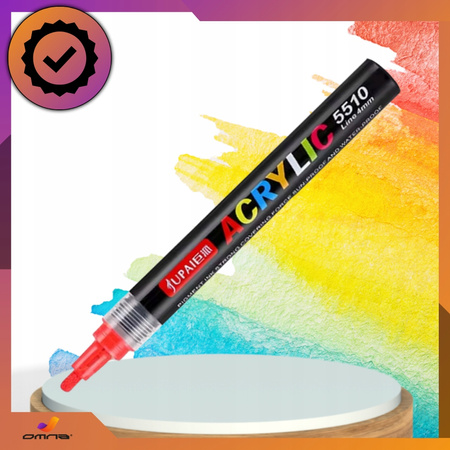 Markery akrylowe pisaki do kamieni szkła drewna wodoodporne guangna 24 szt