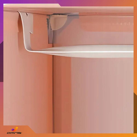 Wieszak Łącznik do Szafy Modułowej 37cm – Drążek na Ubrania Metalowy