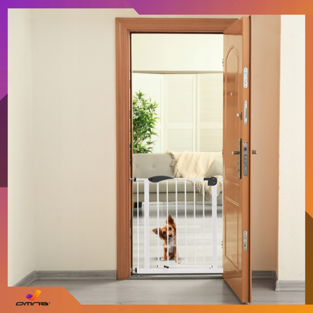 Bramka zabezpieczająca barierka ochronna na schody drzwi rozporowa płotek