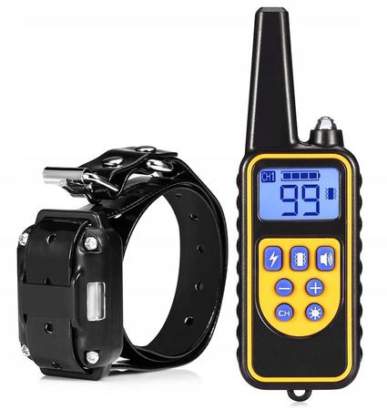 2xELEKTRYCZNA OBROŻA DLA PSA TRENINGOWA 800M PILOT