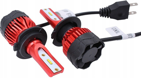 ŻARÓWKI LED H7 GT COB +300% SUPER MOCNA ŻARÓWKA