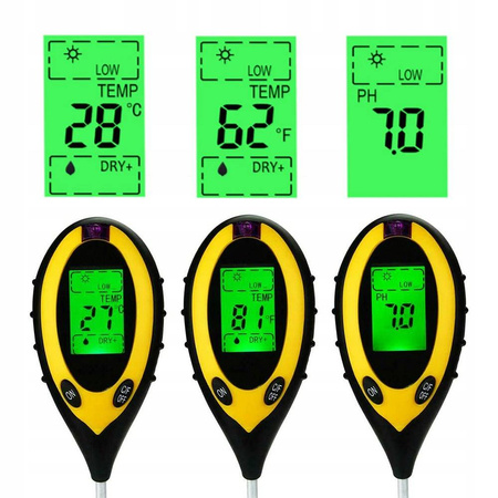 KWASOMIERZ MIERNIK TESTER OGRODNICZY PH GLEB ZIEMI