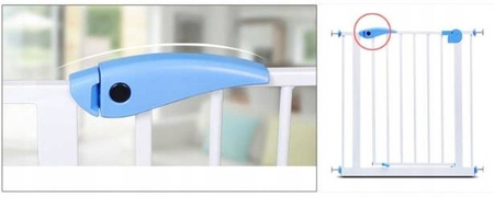 BRAMKA BARIERKA OCHRONNA DRZWI SCHODY 4w1 do 105cm