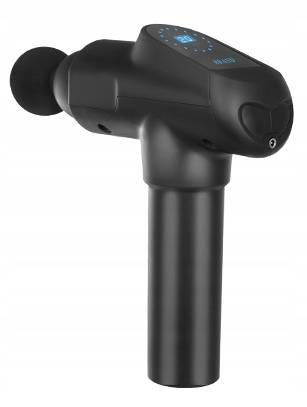 PISTOLET DO MASAŻU BEZPRZEWODOWY 100W + 8 KOŃCÓWEK