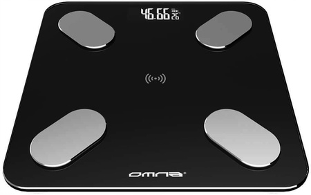 INTELIGENTNA WAGA ŁAZIENKOWA SMART SZKLANA BIAŁY