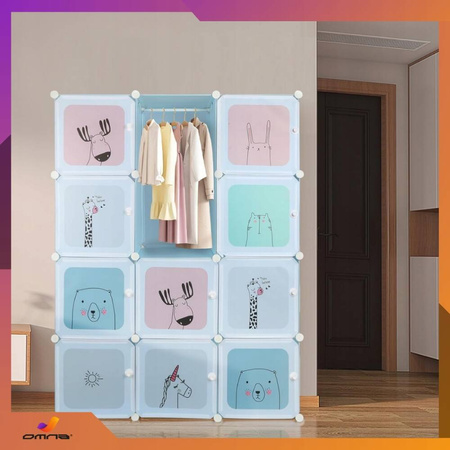 Wieszak Łącznik do Szafy Modułowej 37cm – Drążek na Ubrania Metalowy