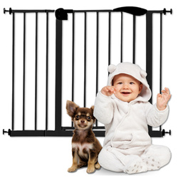 Bramka zabezpieczająca barierka ochronna na schody drzwi rozporowa płotek